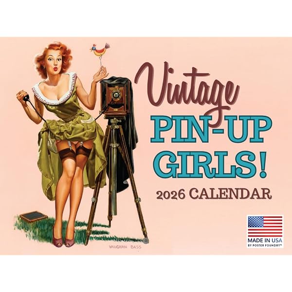 2026 Pin Ups Wall Calendar: Carousel Calendars: 9781529846737
